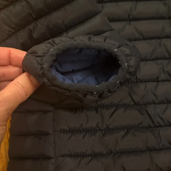 Navy Hooded Puffer Jacket Joules 5Y - Picture 5 of 6